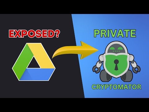 This ONE Tool Makes Google Drive Private 🔒 Cryptomator Setup