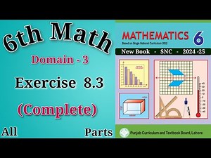 6th Class Maths Chapter 8 Exercise 8.3 | Class 6 Math New Book Exercise 8.3 | Exercise 8.3 Class 6