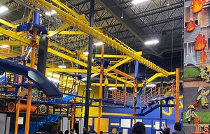VIDEO: ClimbZone’s New Ropes Course & Zip Line Now Open