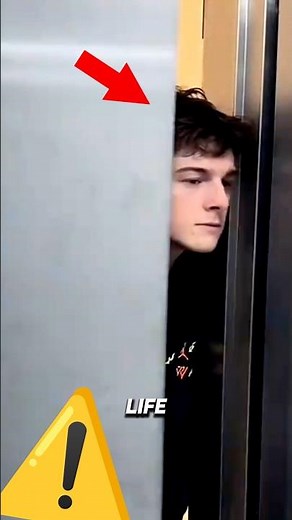 Elevator Mistake That Could Cost You Your Life 😬😨 #shorts