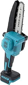 Amazon.com : 6-Inch Brushless Cordless Mini Chainsaw for 18V Battery-Portable Electric Chainsaw Battery Powered Small Handheld Saw for Tree Branches : Patio, Lawn & Garden