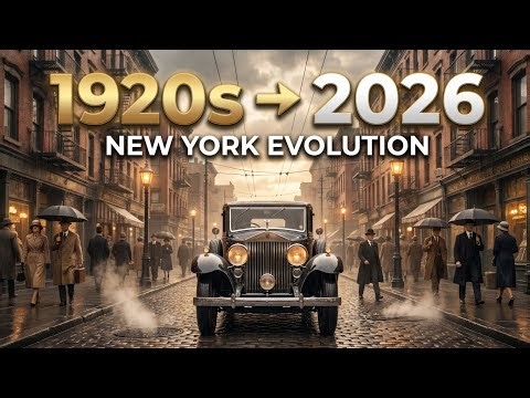 New York Car Evolution (1920s → 2026)