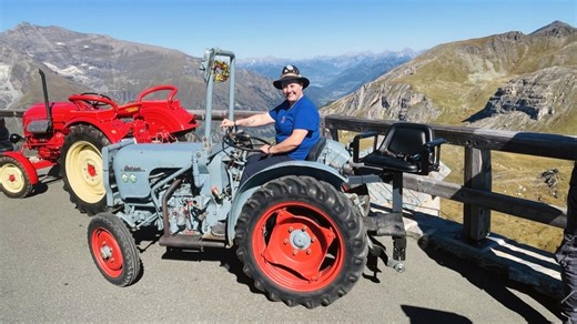 Zwischen Spessart und Karwendel: Oldtimer Traktor WM am Großglockner