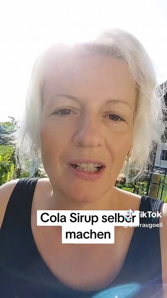 Cola Sirup selber machen 🏺🥃🧃 #colasirup #diy #saft #sirup #cola #eberraute