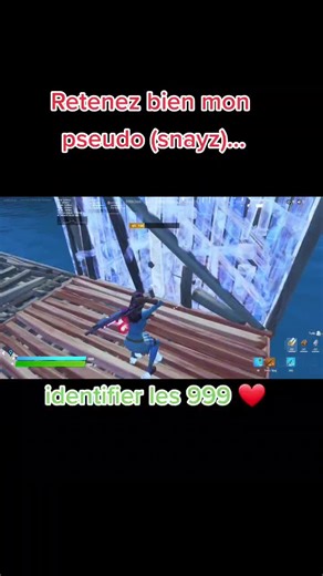 Fortnite: Retenez mon nom et identifiez les 999