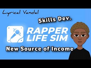 Creating Beats and Improving Skills - Rapper Life Simulator
