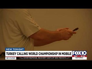Turkey callers showing off their skills at the 2022 World Championship Turkey Calling Contest