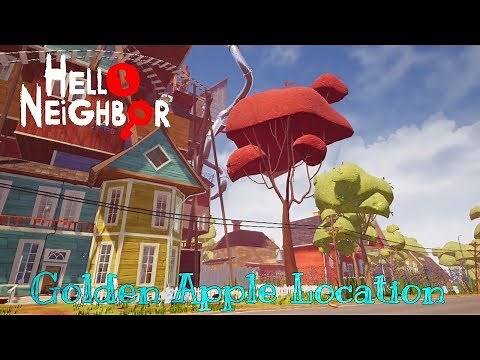 Hello Neighbor (Full GAME) Golden Apple Location