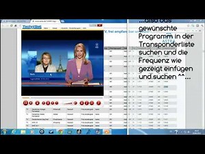 DVBVIEWER TE2 Transponderliste aktualisieren
