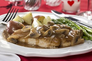 Chicken Marsala for Two