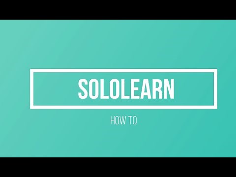How to create SoloLearn account and use it?