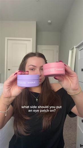 using @Biodance Store US collagen peptide eye patches!! #biodance #eyepatch #undereye #smilelines #diamondpatch