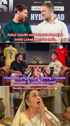Virat Kohli has invited Ronaldo to India 🥵♥️🙏 #viratkohli #cristianoronaldo #messi #trending #shorts