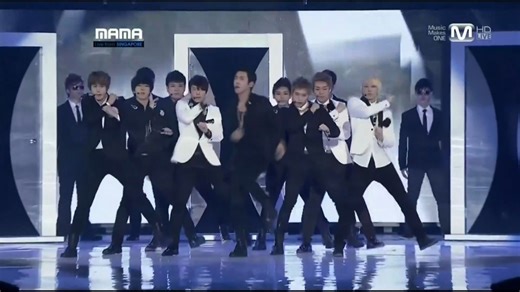 《Mr.Simple》2011年MAMA SUPER JUNIOR 经典舞台