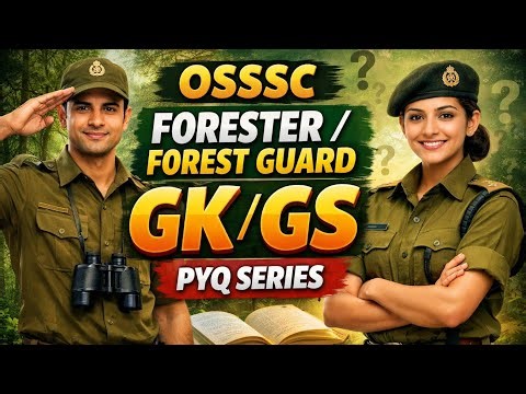 OSSSC PYQ Series | OSSSC Forester , Forest Guard & LSI Previous Year Questions | PYQ GS Class - 1 |