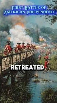 First Battle of American Independence #history #historicbattles #epicbattles #historyfacts #facts