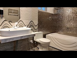 Modern Washroom design for home || bathroom design 6' x 10' [feet]