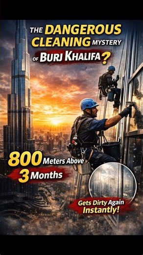 The Endless Cleaning Mystery of Burj Khalifa