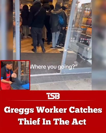 Residents, was this #Greggs worker working above her pay grade or does she deserve a pay raise? 👀 🤔 🤭 #TSBTHEPEOPLE #TSBTalks [Cc: 🎥 @ b4ndza | TT] | The Shade Borough