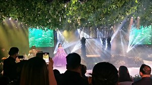 416K views · 22K reactions | WATCH: Francine Diaz opens the bridal fashion show in a stunning purple gown by Filipino designer Michael Leyva. | MJ Felipe | Facebook