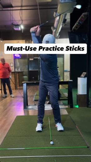 Chris Koch | Golf Instructor & Coach | Do your alignment sticks stay in your bag? Most golfers own them… Very few actually use them with purpose. And that’s why practice stalls.... | Instagram