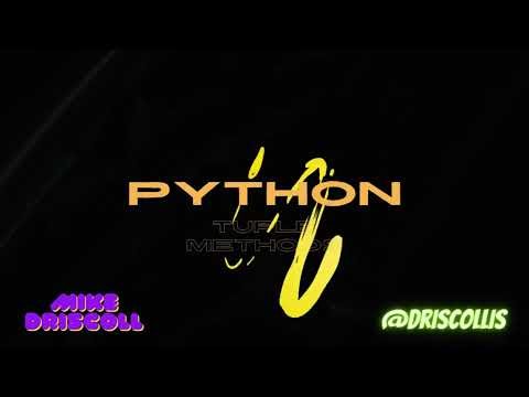 Python's Tuple Methods