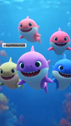 128K views · 1K reactions | Baby shark song Nursery rhymes for...
