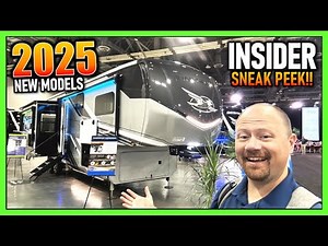 Sneak Peek 1st Look at NEW MODELS & Updates on Jayco 2025 Fifth Wheel RVs!