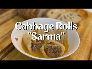 Traditional Balkan Stuffed Cabbage Rolls | Sarma