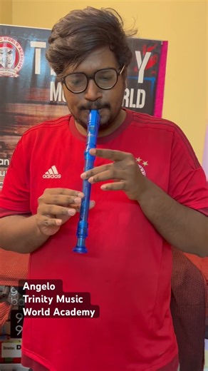 C Major Scale in Recorder flute