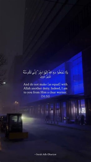 When life feels heavy, Flee to Allah 🤍 | Surah Adh-Dhariyat