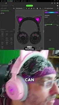 Razer Kraken Kitty V3 Pro Review: The ULTIMATE Headset for Content Creators? #shorts #gaming #razer