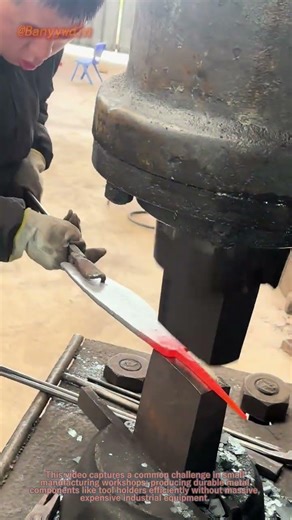 Genius Small-Scale Metal Casting! High-Efficiency Tool Holder Production 🛠️🔥