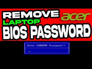 Easy way to remove Bios How to remove or reset Acer laptop bios password for free.