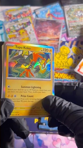 Random Pack Opening With Abizzle #Pokemon #Pikachu Surging Sparks ETB 7