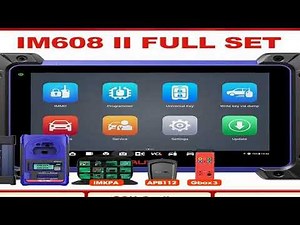 Autel IM608 II Pro MaxiIM 608 Full Key Programmer OBD2 Scanner IM608II Car Diagnostic Tool