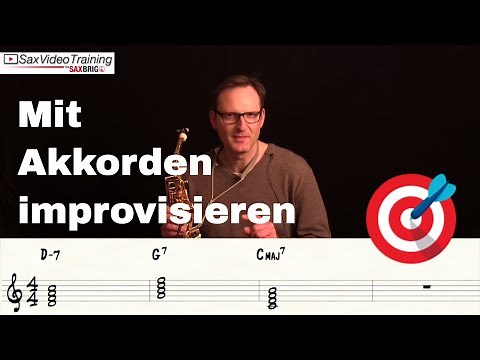 How to improvise over different chords? Learn saxophone improvisation