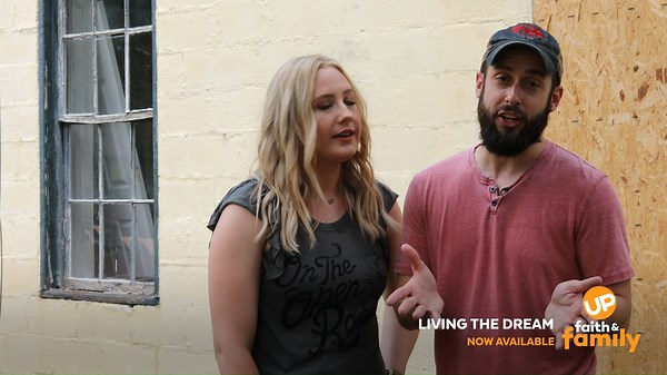 Ready for a renovation extravaganza? Watch Living the Dream with husband and wife team Tori Martin and Jason Engleman as they take on some of the toughest restoration projects in Georgia! upfandf.com/Living-the-Dream | UP Faith & Family