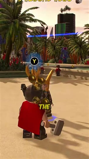 What happens if you interact with Thor and all his enemies in Lego Marvel Super Heroes 2?