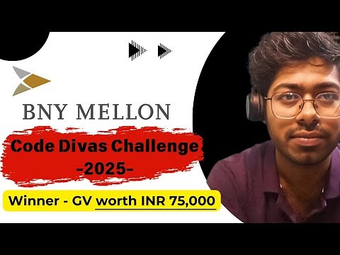 BNY MELLON - Code Divas Challenge - 2025 | Software Engineer | Complete Guide