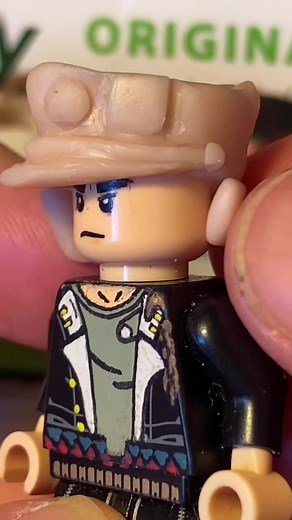 Creating LEGO Jotaro Kujo Figure | Sculpting Process