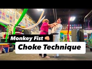 HOW to use a MONKEY FIST to CHOKE out bad guy!