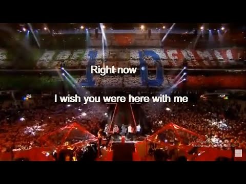 One direction Right now lyrics (San Siro live)