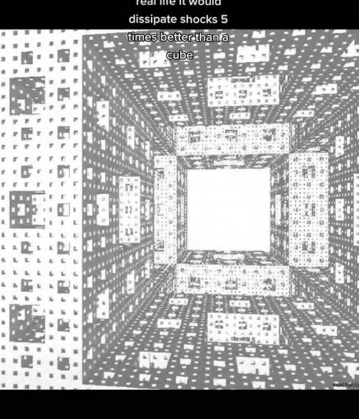 menger sponge zoom #math #mathematics #topology #fractal #mengersponge #nerd #geek #learning #educational #nonpolitical #fractals #cantorset