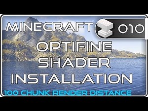 Minecraft 1.12.2 Shader & optifine installieren