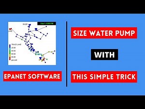 EPANET Hydraulic Modeling For Groundwater Submersible Pump | EPANET Tutorial [Using Simple Trick]