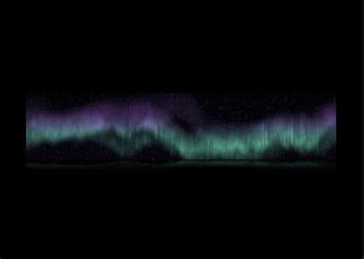 Aurora Borealis WebGL Animation | Northern Lights Animated Background | Website Banner | Streaming Overlay | Digital Download