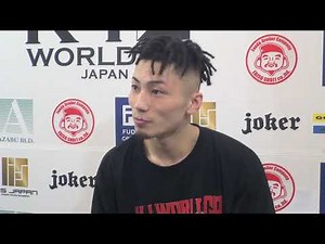 [OFFICIAL] Tatsuki Shinozuka K'FESTA.4 Day.1 Post-match interview