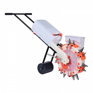 [Hot Item] Manual Hand Push Corn Maize Planter with Fertilizer