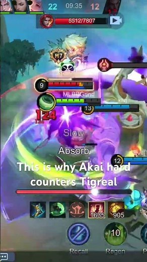 Akai Hard Counters Tigreal Engage | Mythic Immortal MLBB Short